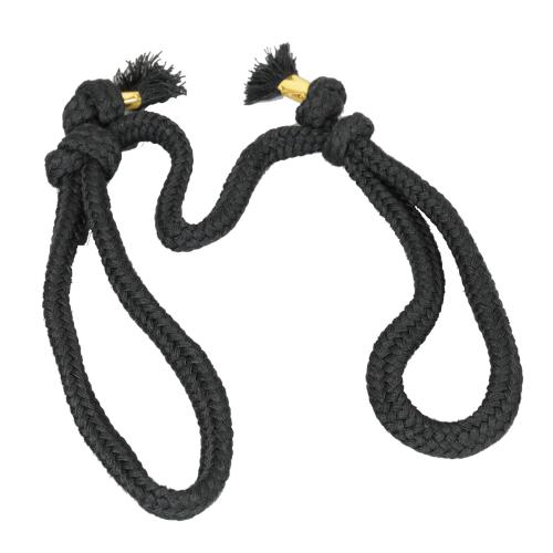 Rope handcuffs (2 pcs) Black