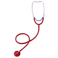 (End) Color stethoscope Red [Slightly remaining]
