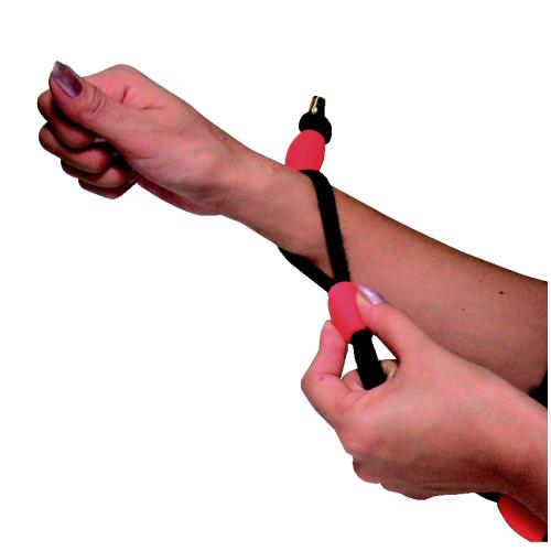 連結型拘束ロープ(赤玉・黒ロープ80cm) 3,300 円 連結型拘束ロープ(赤玉・黒ロープ80cm)