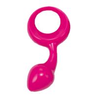 (End) silicon enema S Pink