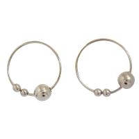 (End) Nipple Ring Silver
