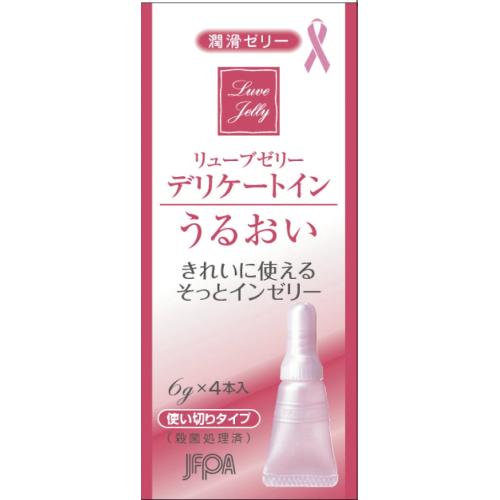 リューブゼリー デリケートインうるおい (6g×4本入) OPEN価格 リューブゼリー デリケートインうるおい (6g×4本入)