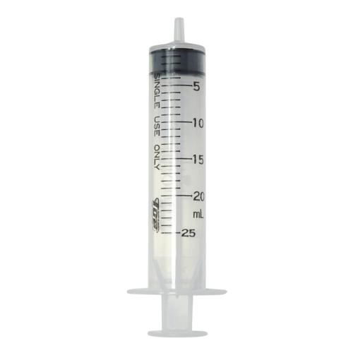 20cc without plastic syringe tip