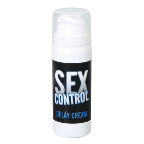 Sex control delay cream