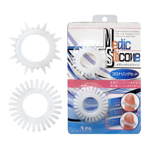Medic silicone corona ring set
