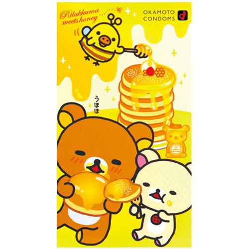 (終了)リラックマコンドーム ほっとゼリー (10個入) 1,100 Yen (終了)リラックマコンドーム ほっとゼリー (10個入)