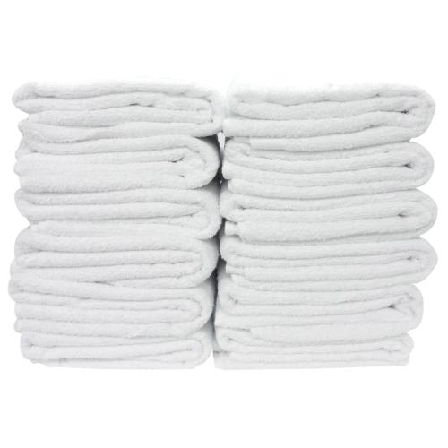 Bath towel 12 sheets (white) 700 匁