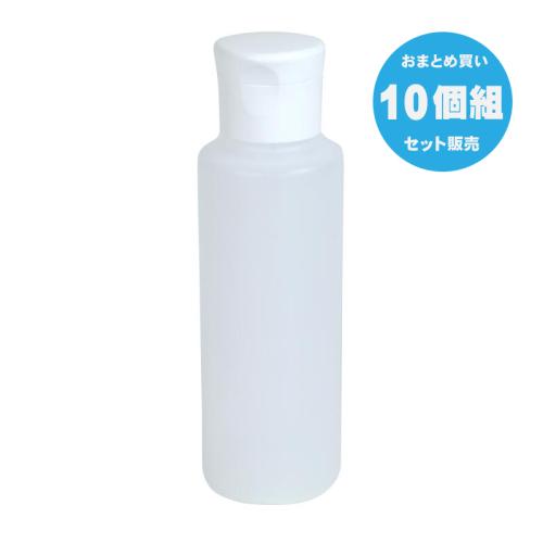 空容器　10個組　100ｍｌ　（白ワンタッチキャップ）　　