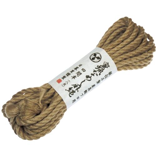 Finest professional beeswax tanning hemp rope (Hachimai)