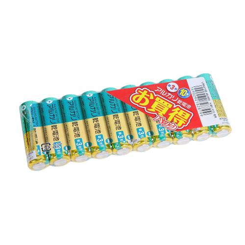 アルカリ乾電池 (単3) 10本パック OPEN価格 アルカリ乾電池 (単3) 10本パック