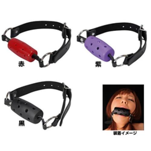 Captive X gagged (purple)