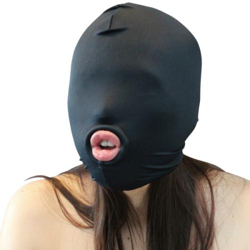 Silicon power ring built-in stretch mask (black)