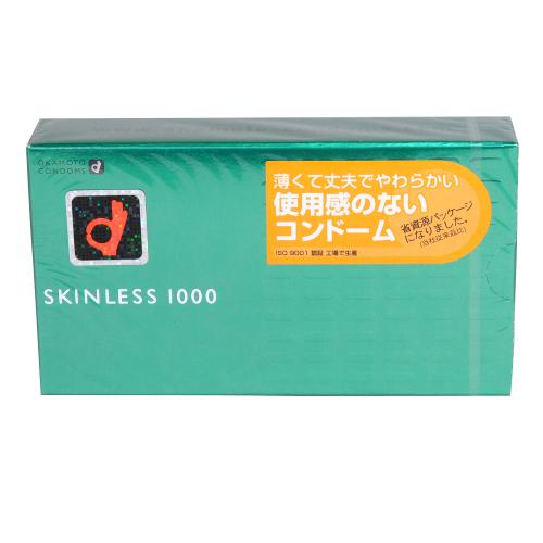 スキンレス 1000 (12個入) 1,100 Yen スキンレス 1000 (12個入)