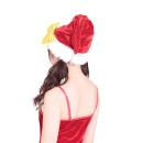 Gorgeous ribbon Santa hat image (1)