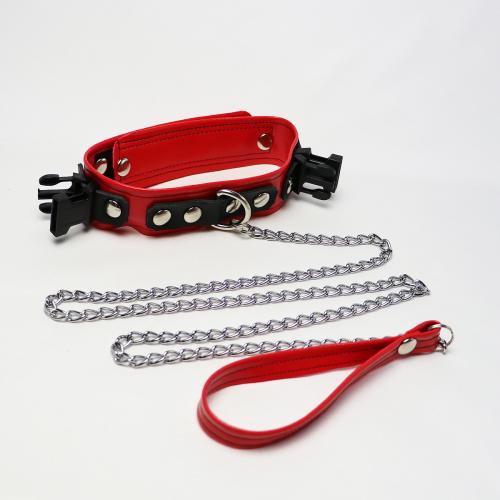 カチッと拘束 (首輪・レッド) 3,630 Yen カチッと拘束 (首輪・レッド)
