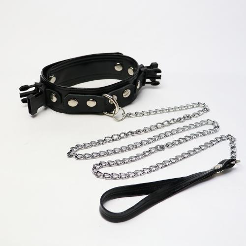 カチッと拘束 (首輪・ブラック) 3,630 円 Into place a constraint (collar Black)