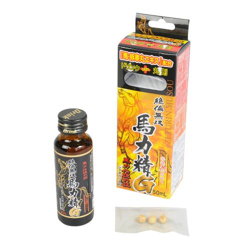 (軽減税率) 絶倫無双 馬力精G (丸剤付) 1,080 Yen (軽減税率) 絶倫無双 馬力精G (丸剤付)