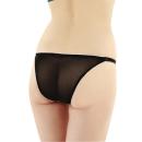 Russell Lace Frilled Open Half Back Black image (1)