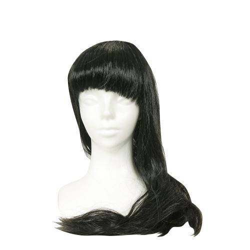 Coquettish Long Rich Black