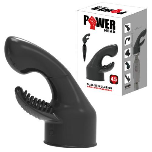 パワーヘッド (デュアルスティミュレーション) ブラック 1,100 Yen パワーヘッド (デュアルスティミュレーション) ブラック