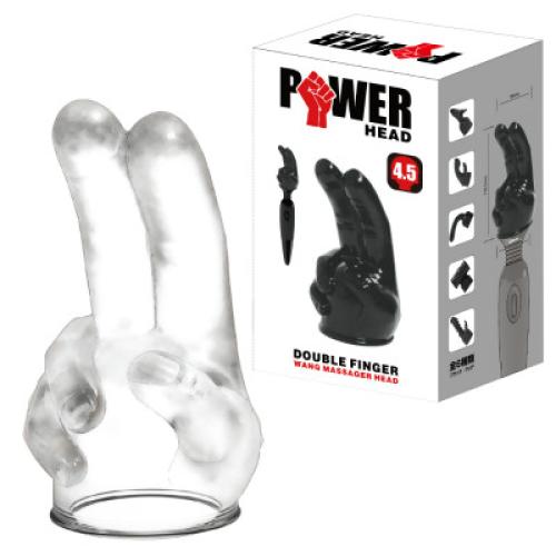 パワーヘッド (ダブルフィンガー) クリア  1,100 Yen パワーヘッド (ダブルフィンガー) クリア