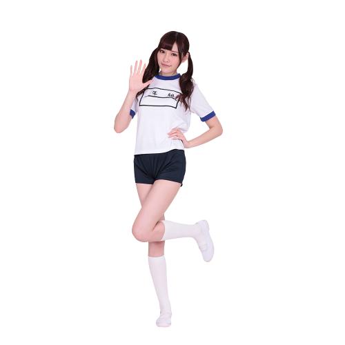 ゼッケン付き体操服ネイビー 5,148 円 Gym clothes navy with number
