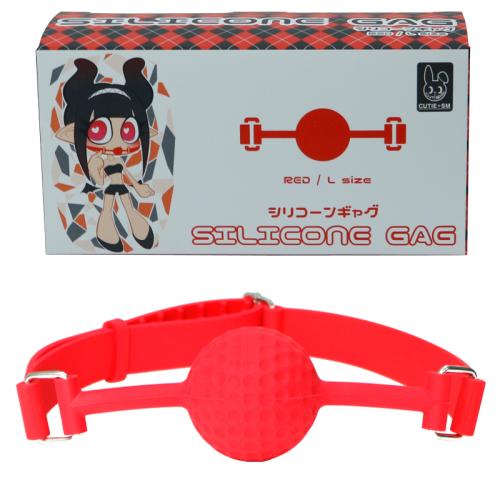 シリコーンギャグ (L・レッド)  2,200 円 シリコーンギャグ (L・レッド)