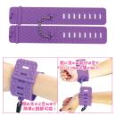 Image of Silicone (Lock) Cuffs (Purple) (1)