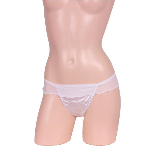 贅沢バックリボンTバック ホワイト 1,518 Yen Luxury back ribbon T back white