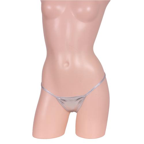 ドラマが生まれるメタリックマイクロTバック シルバー 858 Yen Metallic micro T-back silver in which a drama is born