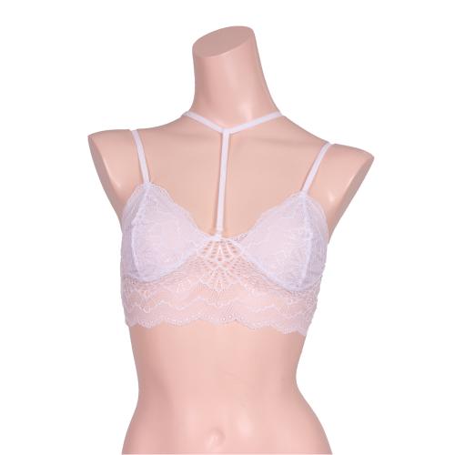 Glamorous race bra white