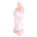 Feminine race 2 tailored dress Swimwear White image (1)