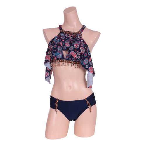 Total line of sight navy bikini