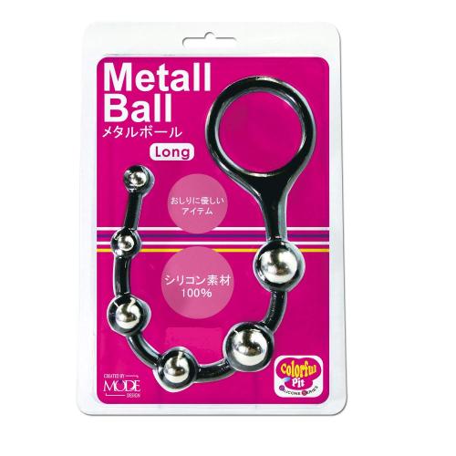カラフルピット メタルボール(ロング) 2,200 円 Colorful pit metal ball (long)