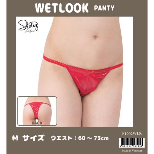 【限定特価】 エナメルパンティ(レッド) P1002WLR 1,100 Yen 【限定特価】 エナメルパンティ(レッド) P1002WLR