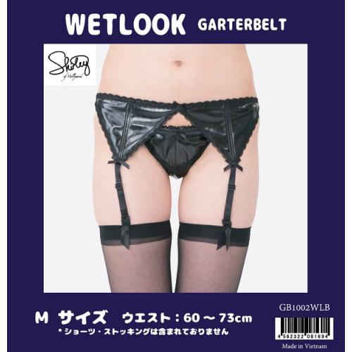 【限定特価】 エナメルガーターベルト(ブラック) GB1002WLB 1,320 円 【限定特価】 エナメルガーターベルト(ブラック) GB1002WLB