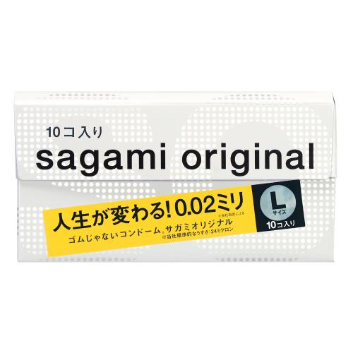 サガミオリジナル 0.02 (ラージ・10個入) 1,870 円 Sagami original 0.02 (large · 10 pieces included)