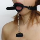 Silicone gag (lip cap · black) image (2)