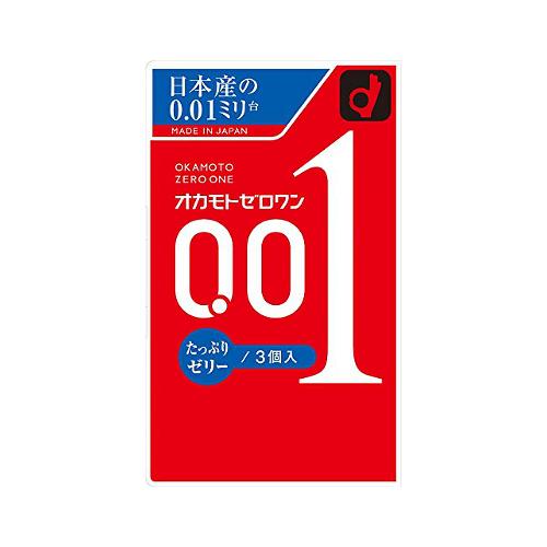 オカモト ゼロワン (たっぷりゼリー) 3個入 990 Yen オカモト ゼロワン (たっぷりゼリー) 3個入