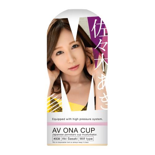 ＡＶ　ＯＮＡ　ＣＵＰ　 #008　佐々木あき　