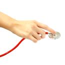 （在庫限り）お医者さんごっこ　聴診器 （あかいろ）の画像（3）