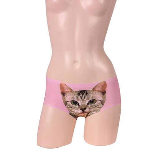 キャットプリントローライズボクサー ピンク 1,628 Yen Cat Print Low Rise Boxer Pink