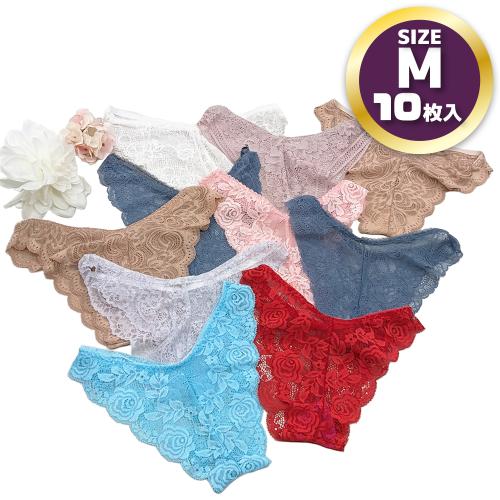 Sexy shorts full back (M size) 10 pieces set