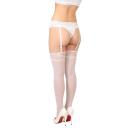 ガーターベルト付ストッキング　ホワイト　の画像（2）