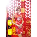 Images of good woman passion crimson cheongsam set (4)