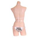 Glitter metallic bikini silver image with crispy contrast (3)