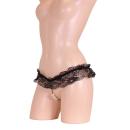 Large-grained triple string pearl pan black of erotic rapid rise Picture (2)