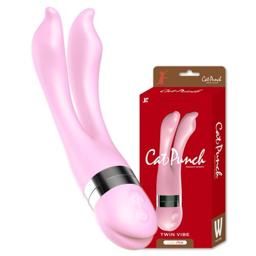 Cat Punch W TWIN VIBE(ピンク) 3,960 Yen Cat Punch W TWIN VIBE(ピンク)