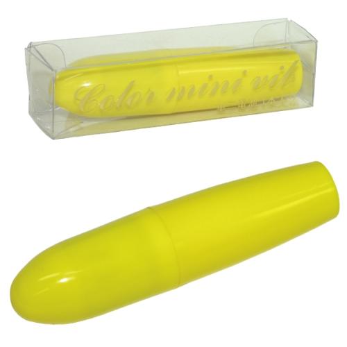 カラーミニバイブ(イエロー) 550 Yen カラーミニバイブ(イエロー)