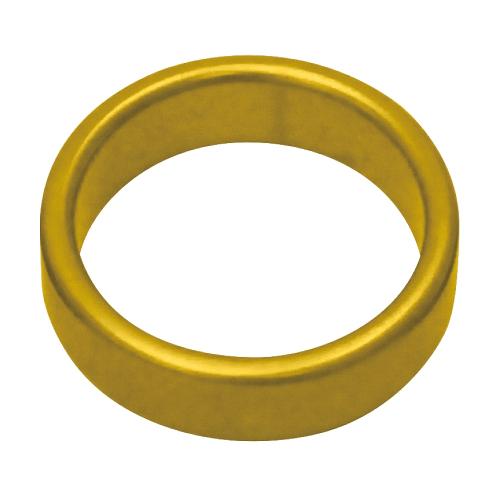 メタルワイドコックリング(M) 45Φ ゴールド 990 円 メタルワイドコックリング(M) 45Φ ゴールド